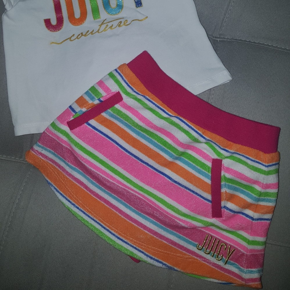 Infant girl 2 piece Juicy Couture outfit